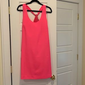 J. crew NWT neon pink dress size 10